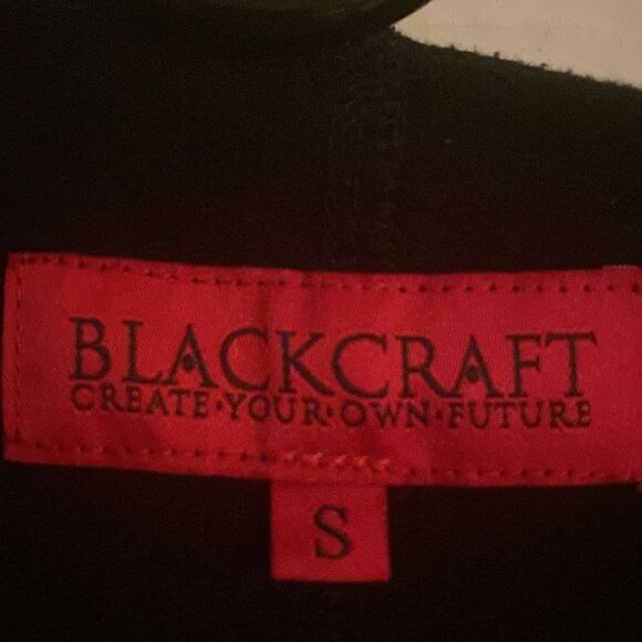 Like New Vintage Unisex Vlad The Impaler Black Hooded Cloak Goth Cardigan - Picture 3 of 8